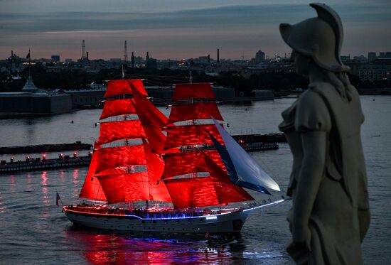 Russia Scarlet Sails Show Rehearsal