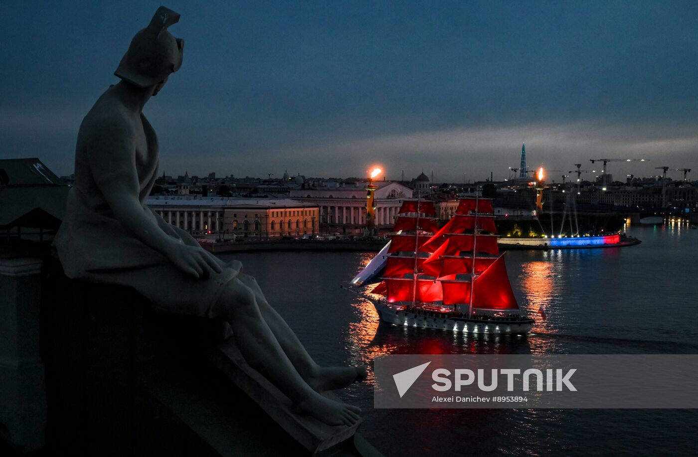 Russia Scarlet Sails Show Rehearsal