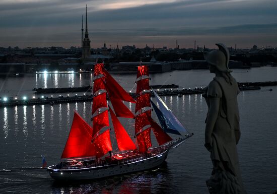 Russia Scarlet Sails Show Rehearsal