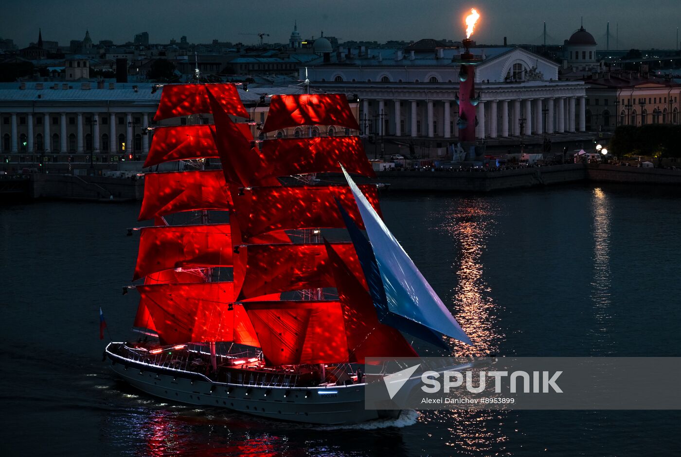 Russia Scarlet Sails Show Rehearsal