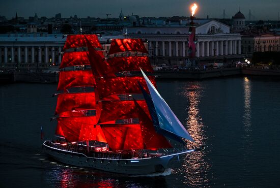 Russia Scarlet Sails Show Rehearsal