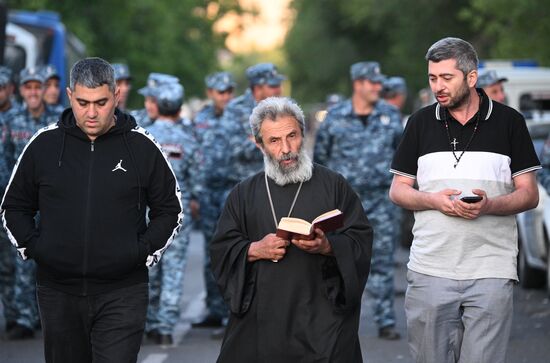Armenia Religion Archbishop Detention