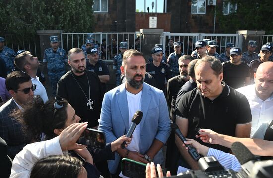 Armenia Religion Archbishop Detention