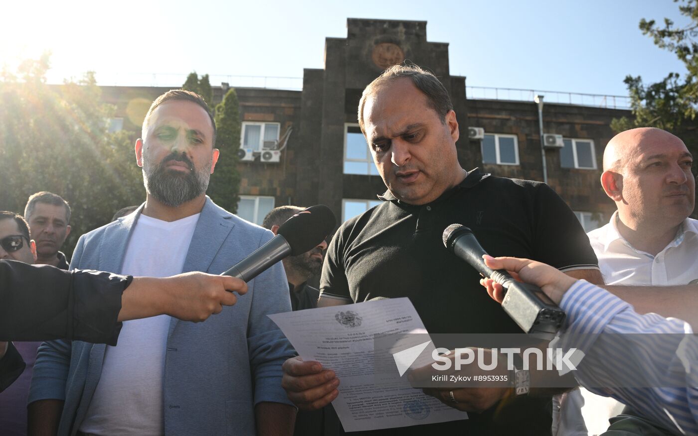 Armenia Religion Archbishop Detention