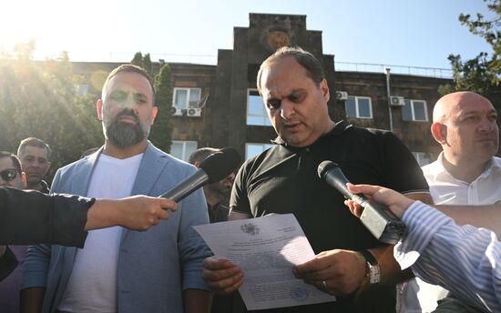 Armenia Religion Archbishop Detention