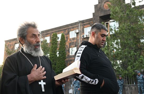 Armenia Religion Archbishop Detention