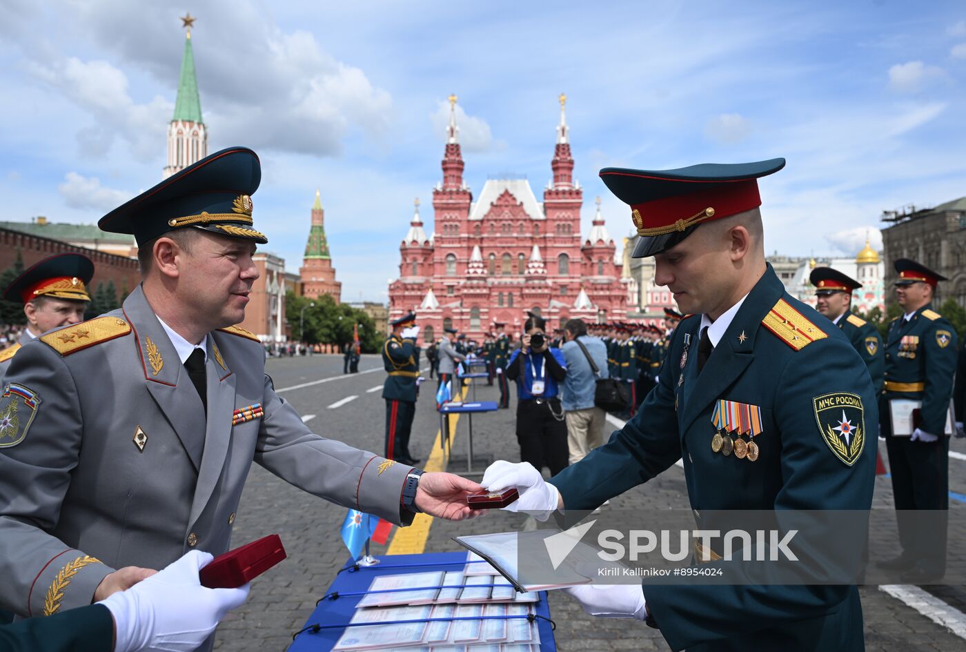 Russia Emergencies Ministry Students Graduation