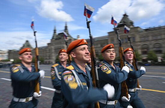 Russia Emergencies Ministry Students Graduation