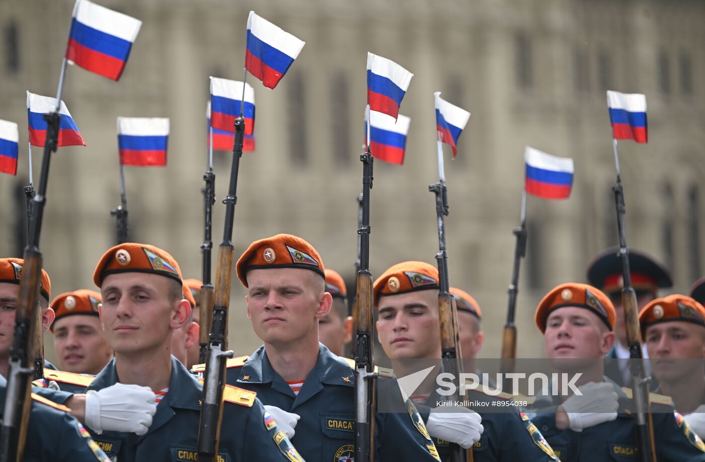 Russia Emergencies Ministry Students Graduation