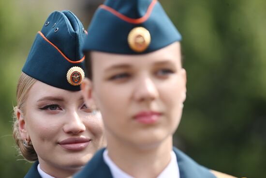 Russia Emergencies Ministry Students Graduation