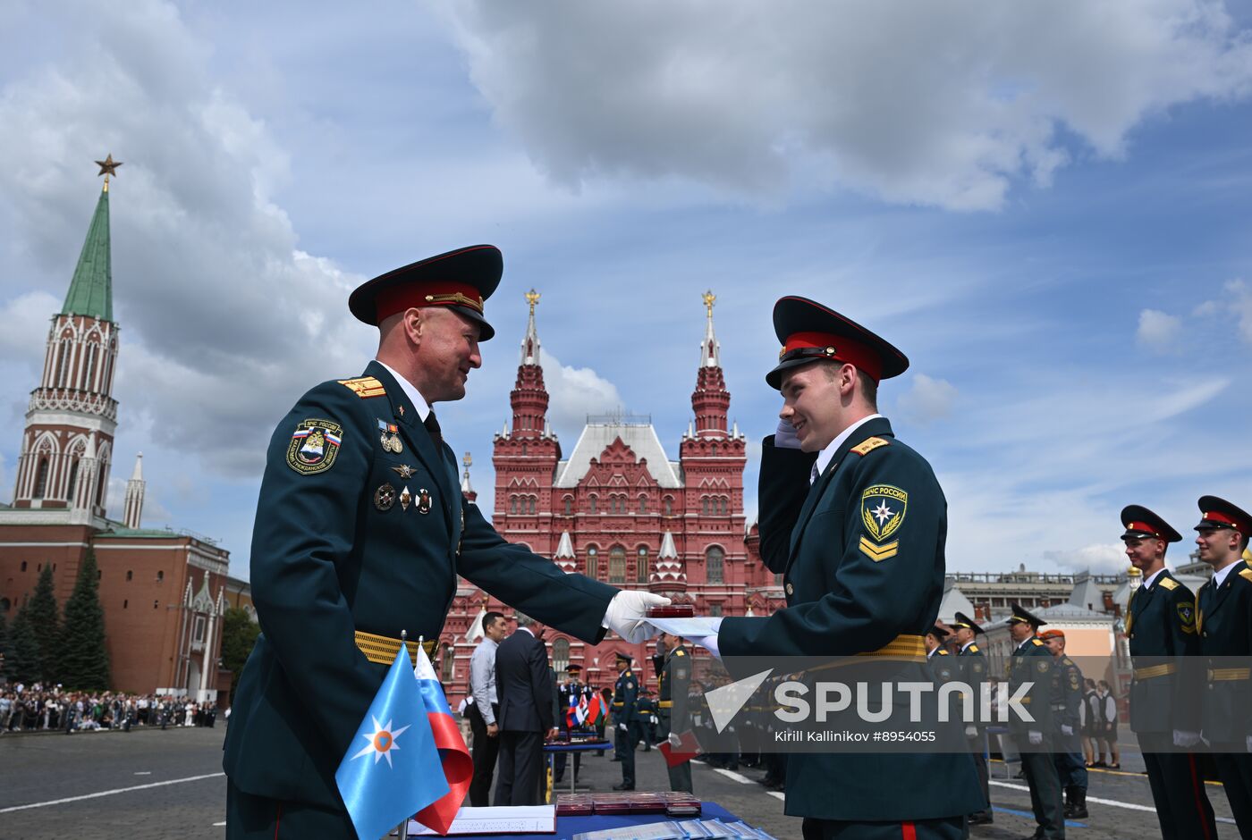 Russia Emergencies Ministry Students Graduation