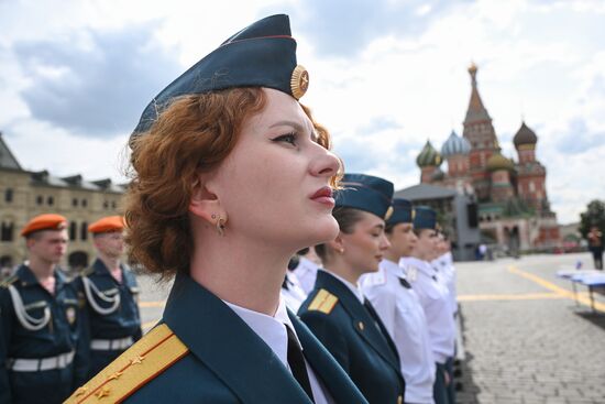 Russia Emergencies Ministry Students Graduation