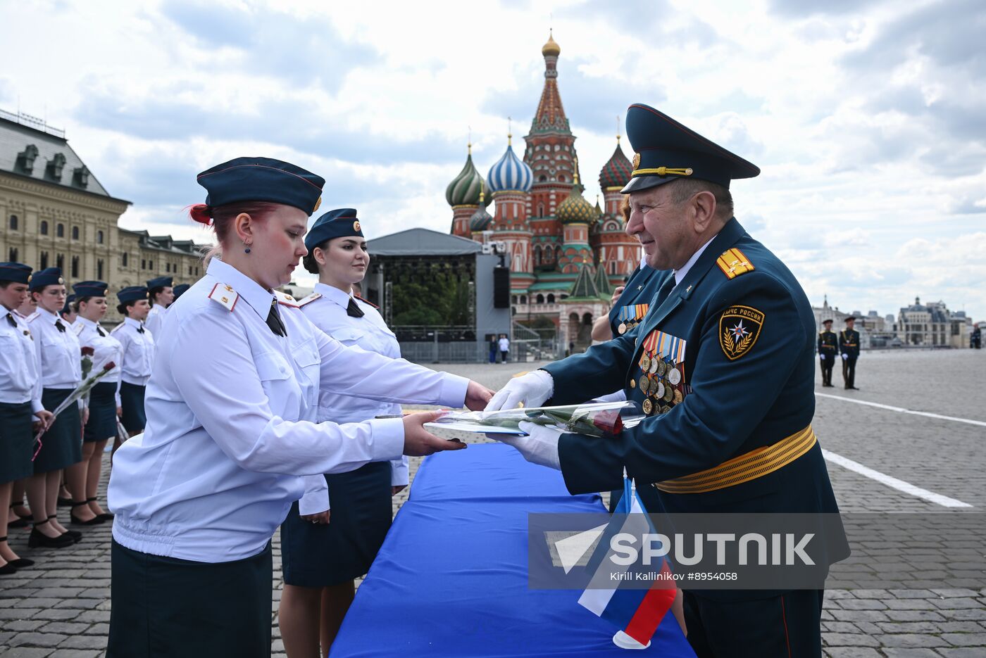 Russia Emergencies Ministry Students Graduation