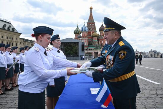 Russia Emergencies Ministry Students Graduation