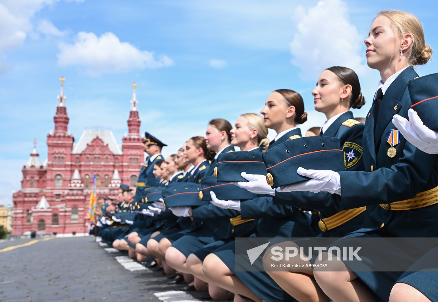 Russia Emergencies Ministry Students Graduation