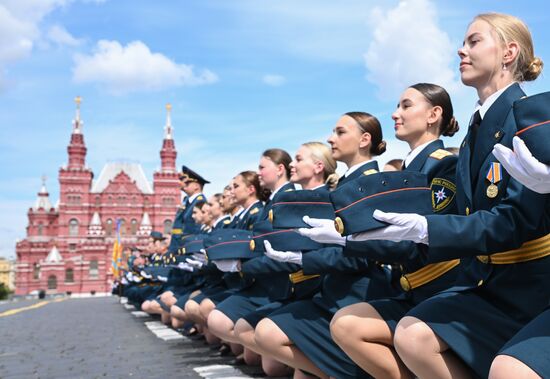 Russia Emergencies Ministry Students Graduation