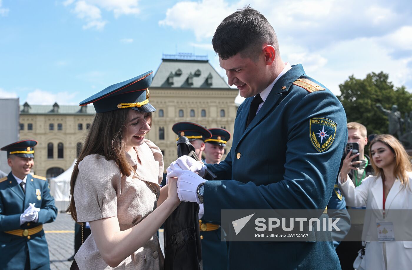 Russia Emergencies Ministry Students Graduation