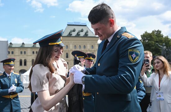 Russia Emergencies Ministry Students Graduation