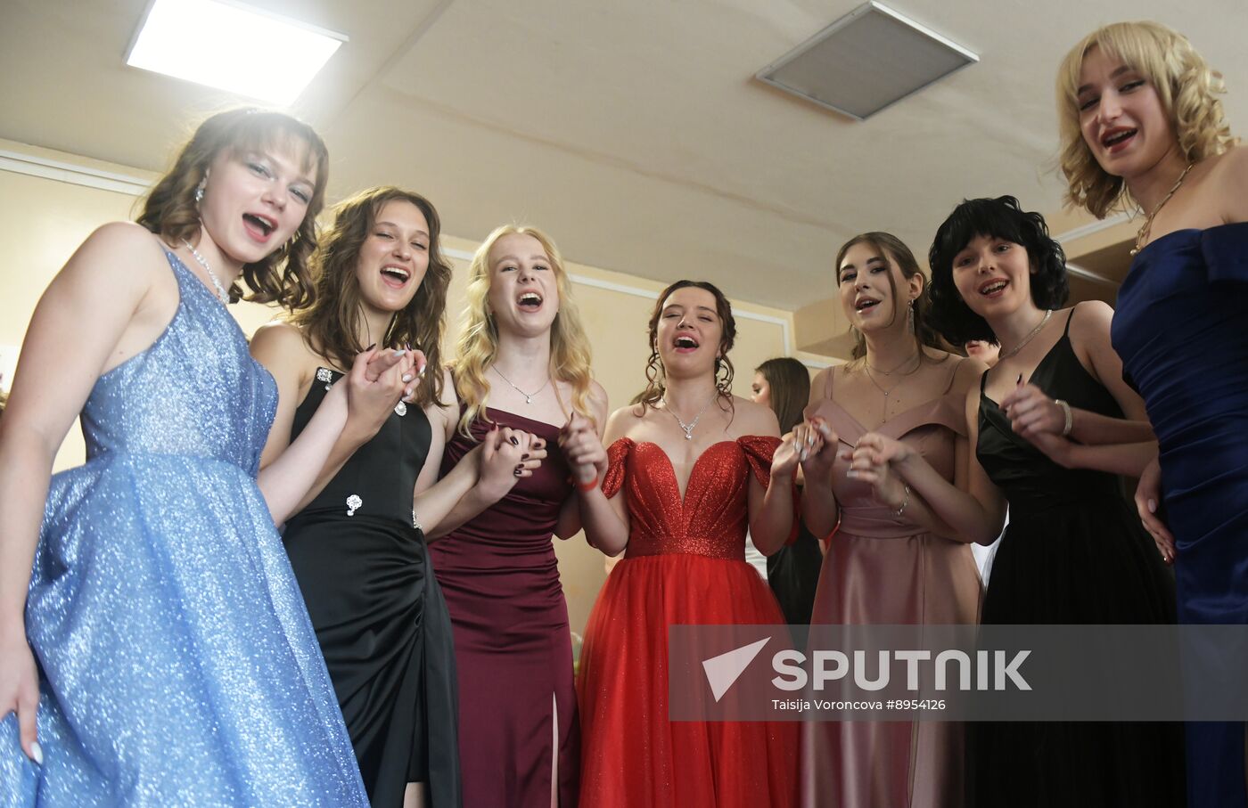 Russia School Graduation