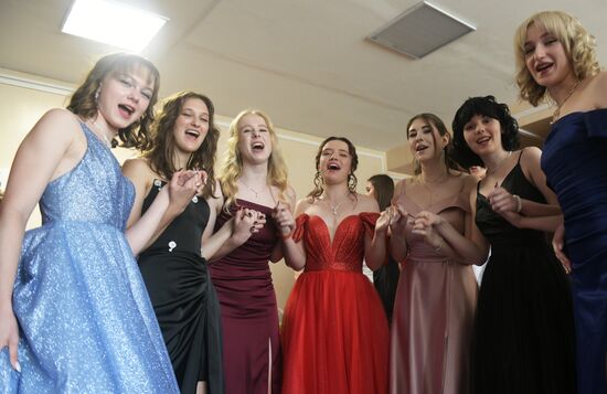 Russia School Graduation