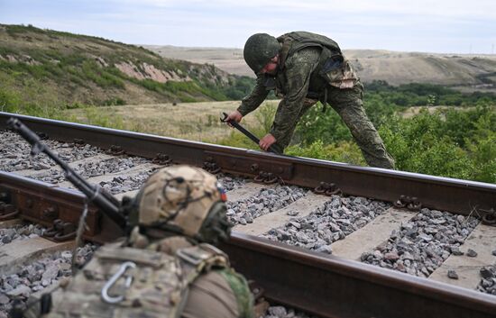 Russia Ukraine Military Operation Armoured Train
