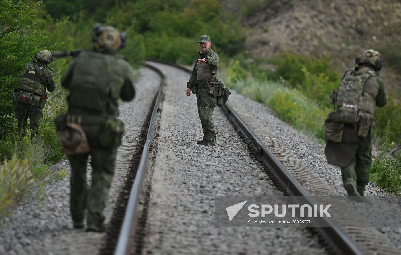 Russia Ukraine Military Operation Armoured Train