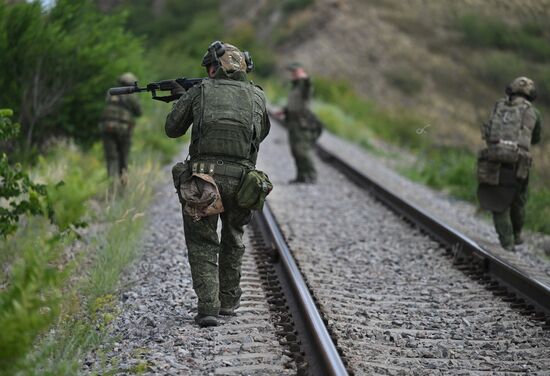 Russia Ukraine Military Operation Armoured Train