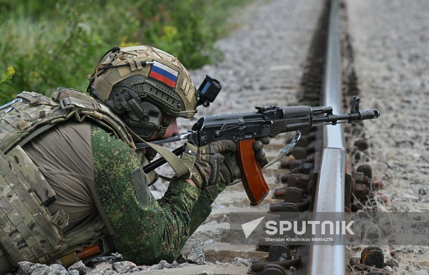 Russia Ukraine Military Operation Armoured Train