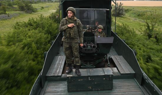 Russia Ukraine Military Operation Armoured Train
