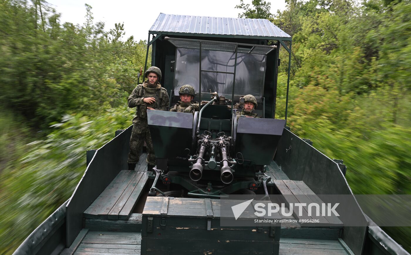 Russia Ukraine Military Operation Armoured Train