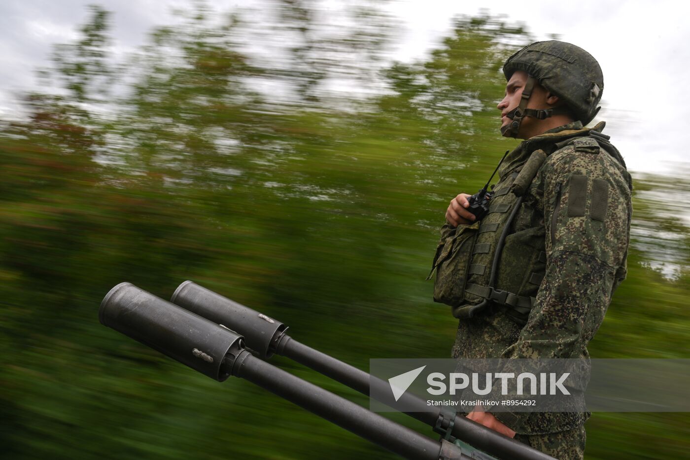 Russia Ukraine Military Operation Armoured Train