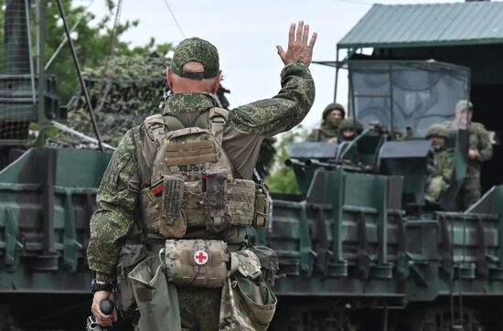 Russia Ukraine Military Operation Armoured Train