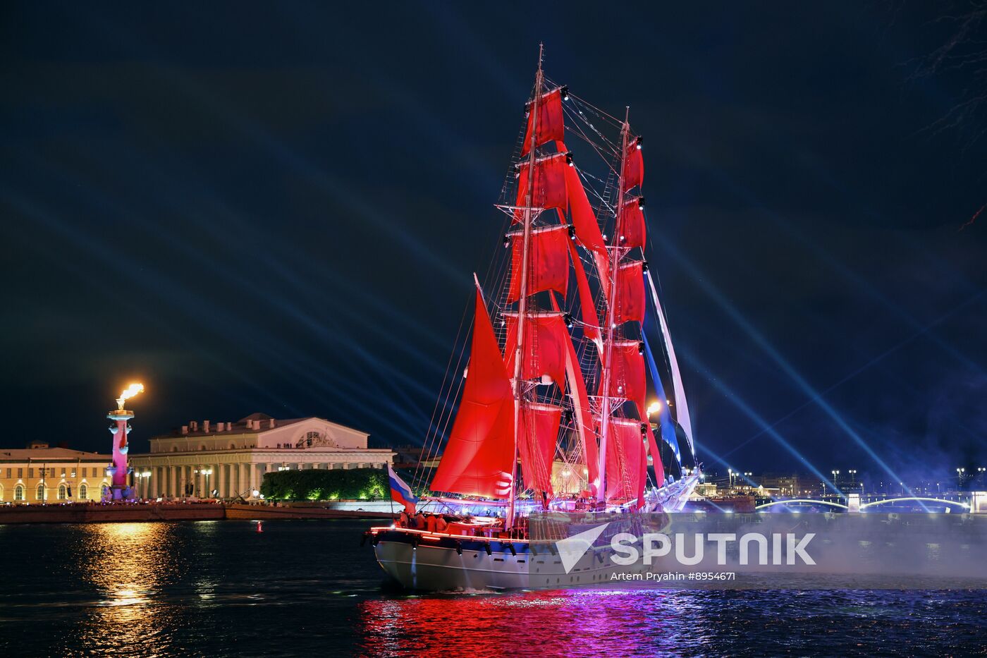 Russia Scarlet Sails Show