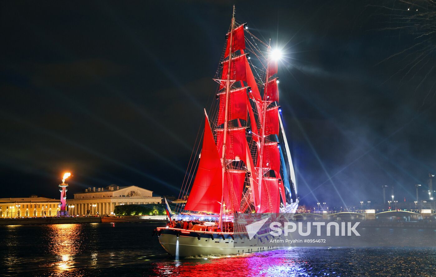 Russia Scarlet Sails Show