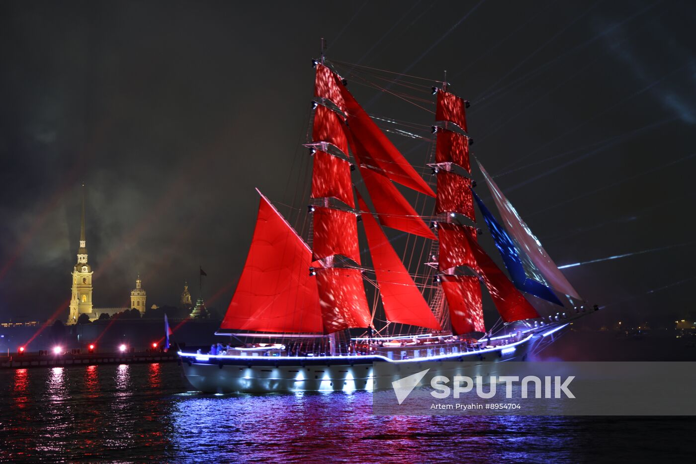 Russia Scarlet Sails Show