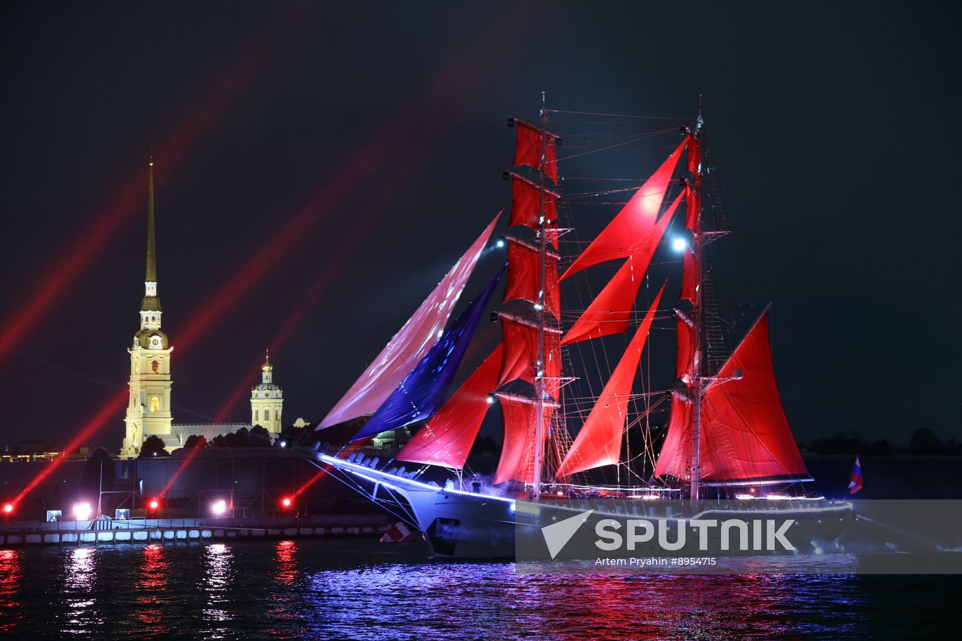 Russia Scarlet Sails Show