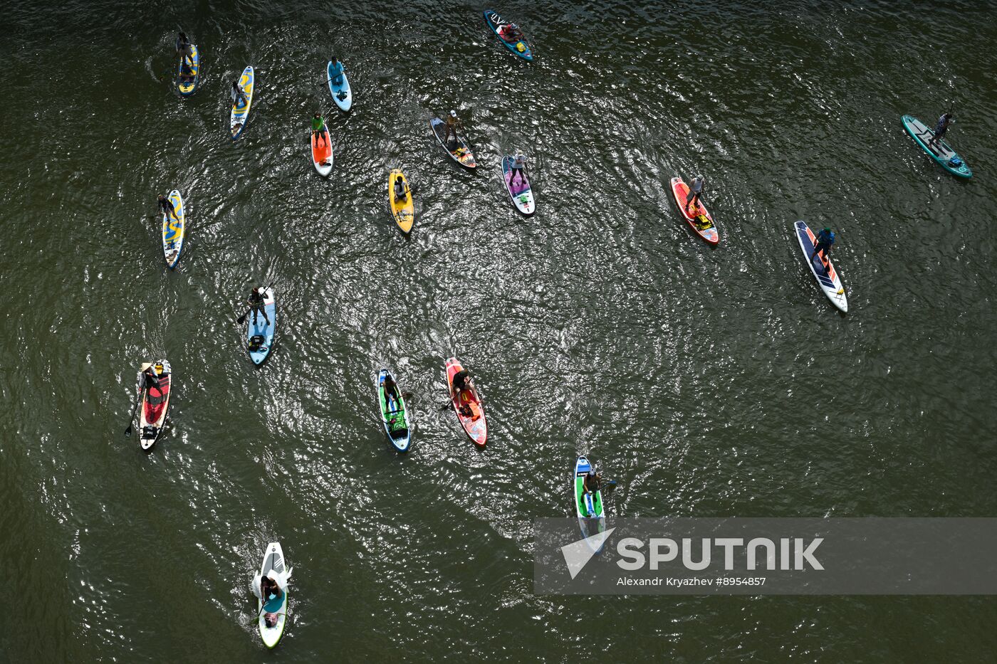 Russia SUP Surfing