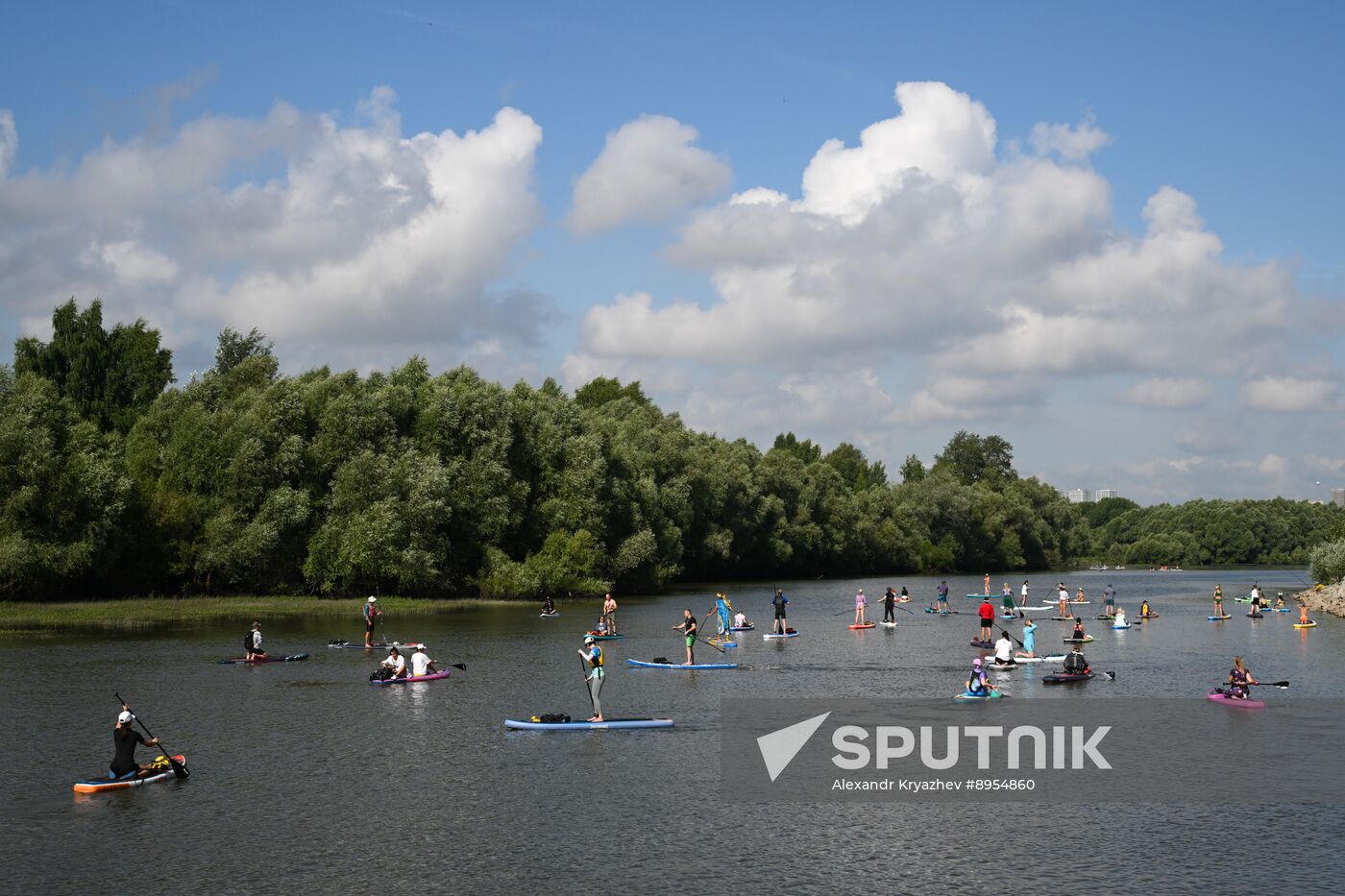 Russia SUP Surfing