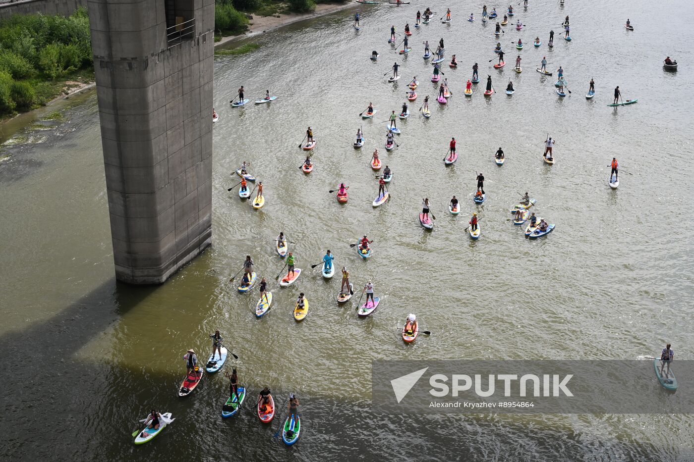 Russia SUP Surfing