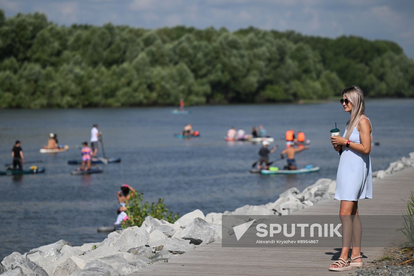Russia SUP Surfing