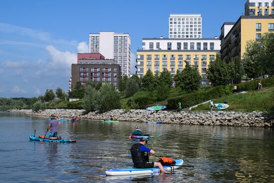 Russia SUP Surfing
