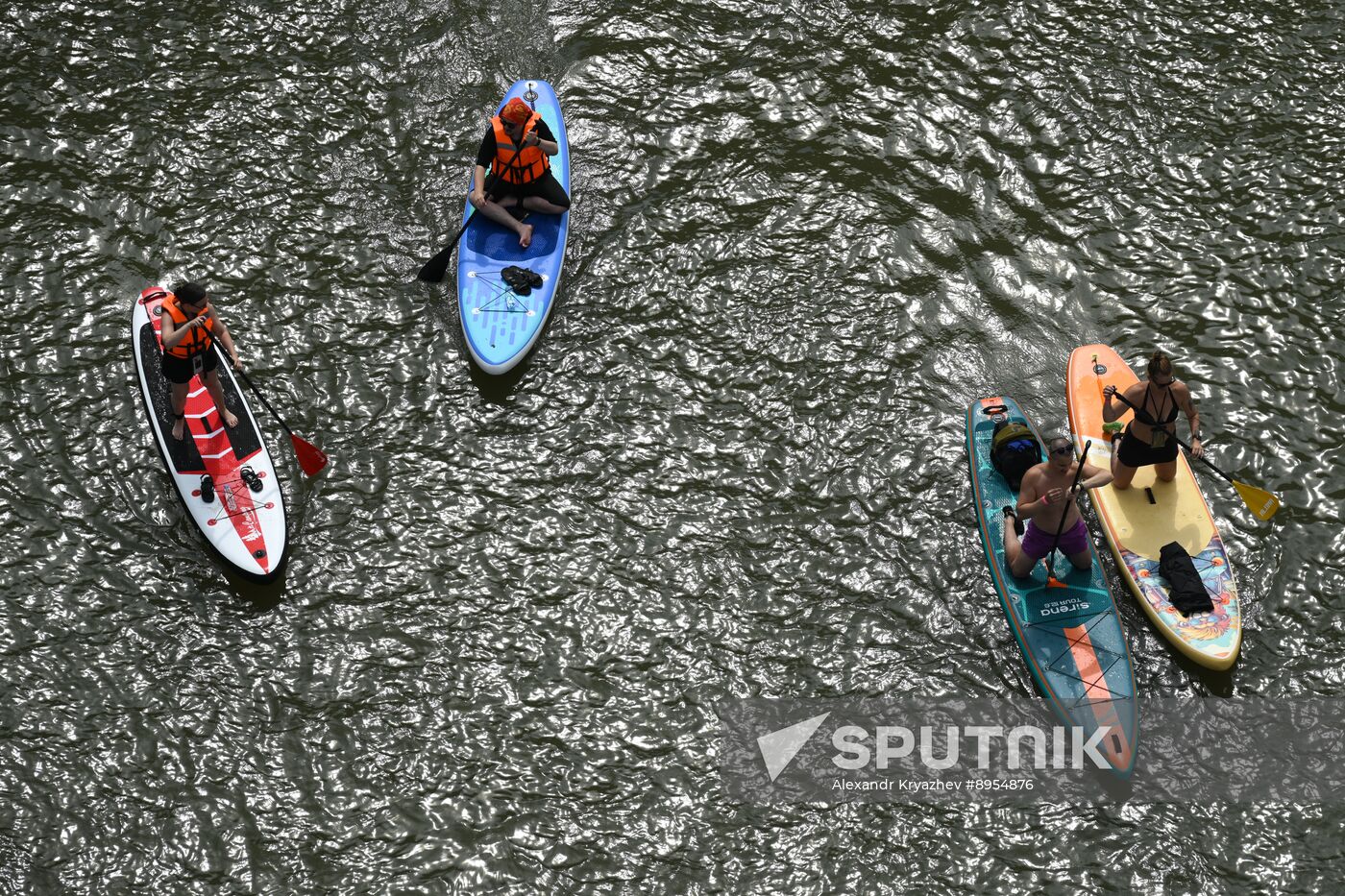 Russia SUP Surfing