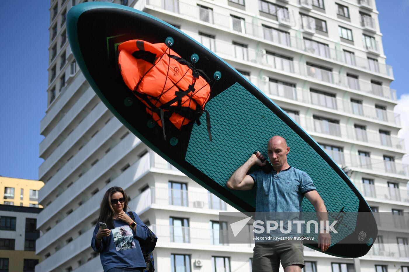Russia SUP Surfing