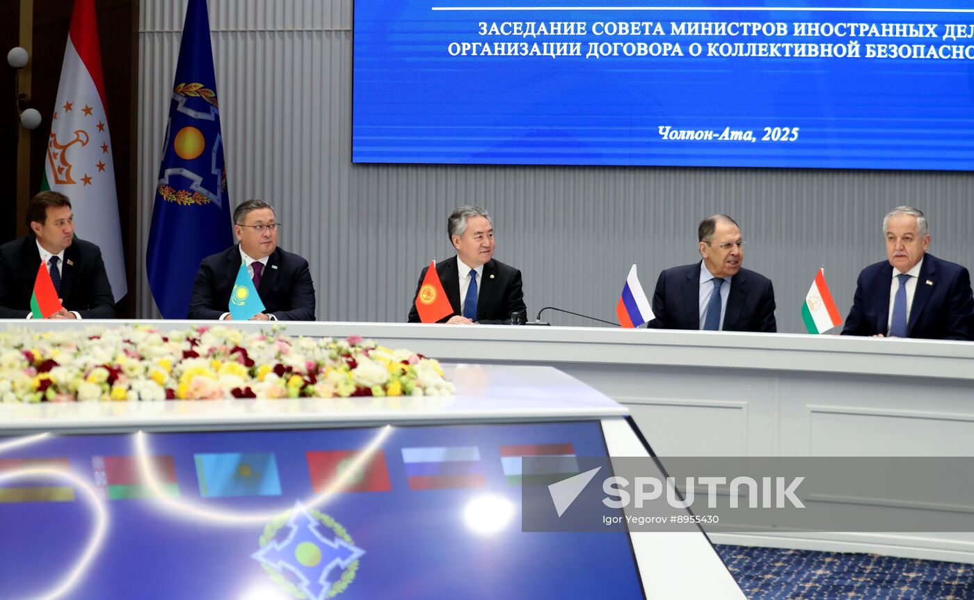 Kyrgyzstan CSTO Foreign Ministers Council