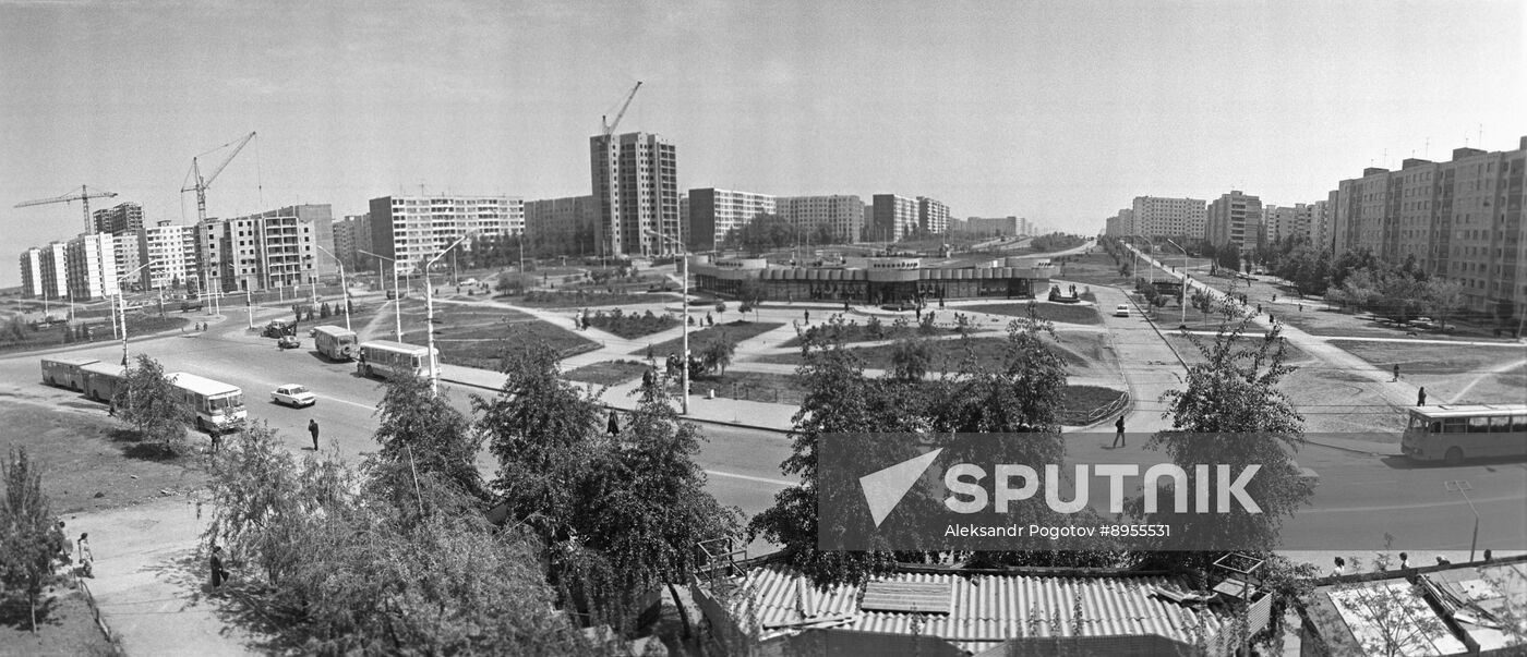 Northern residential area in Rostov-on-Don