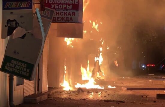 Russia Ukraine Military Operation Shelling