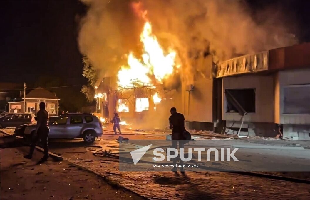 Russia Ukraine Military Operation Shelling