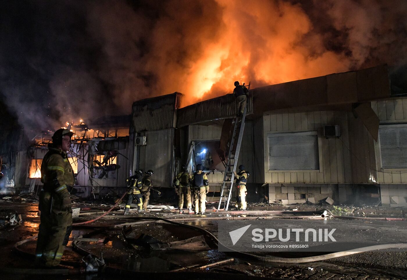 Russia Ukraine Military Operation Shelling