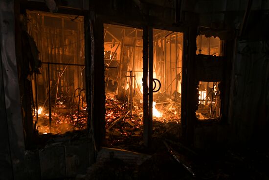 Russia Ukraine Military Operation Shelling