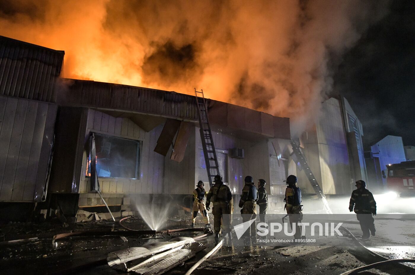 Russia Ukraine Military Operation Shelling